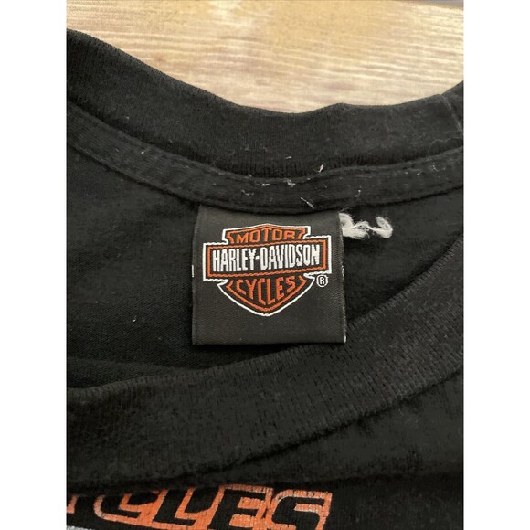 Vintage 90s Harley Davidson Las Vegas Shirt XL Live Free Ride Free USA - Picture 4 of 9